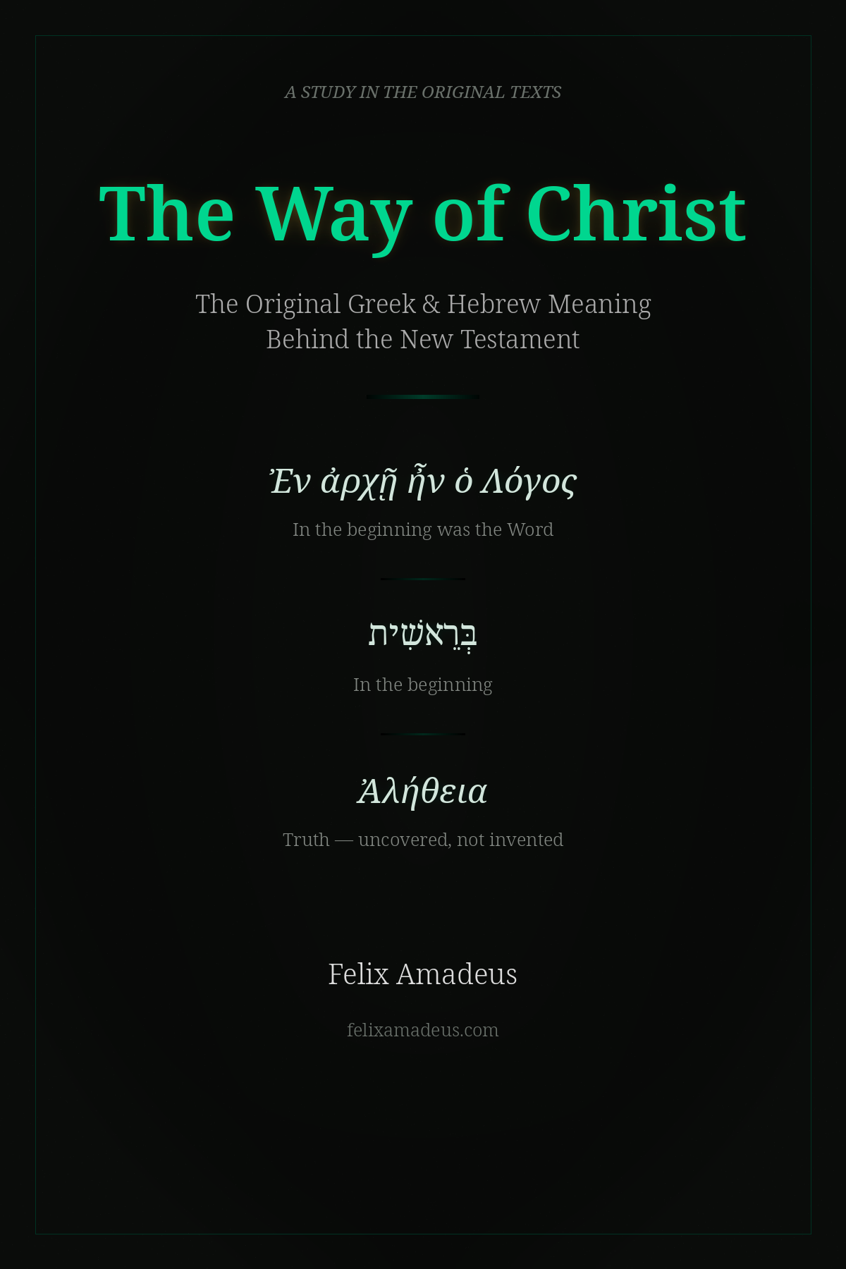 The Way of Christ cover